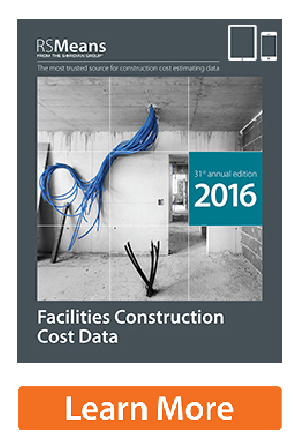 Facilities Construction Cost Data 2016 eBook